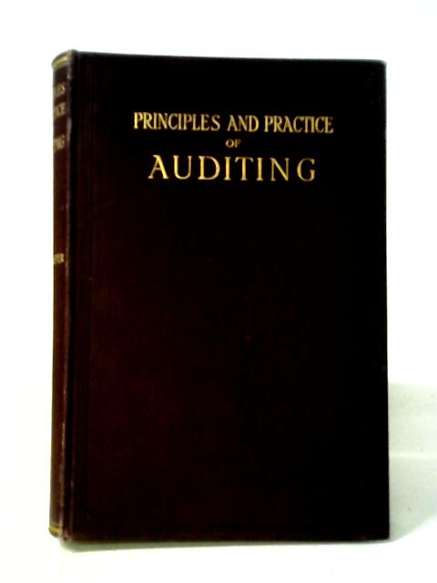 Principles and Practice of Auditing von Joseph Lancaster
