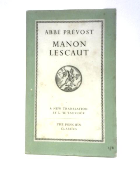 Manon Lescaut By Prvost