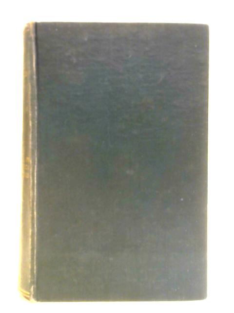 The Works Of Aristotle. Volume I. By W. D. Ross