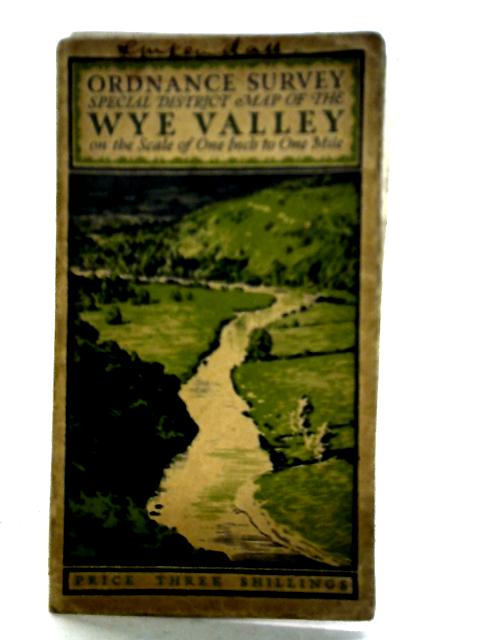 Ordnance Survery Special District Map of the Wye Valley By Unstated