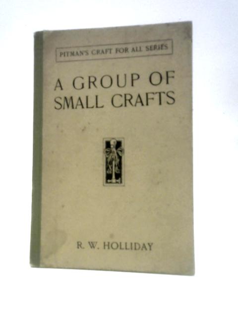 A Group Of Small Crafts Dealing With Lampshades, Novelty Flowers, Stalls, Cork Mats And Decorated White Wood Articles By R. W. Holliday