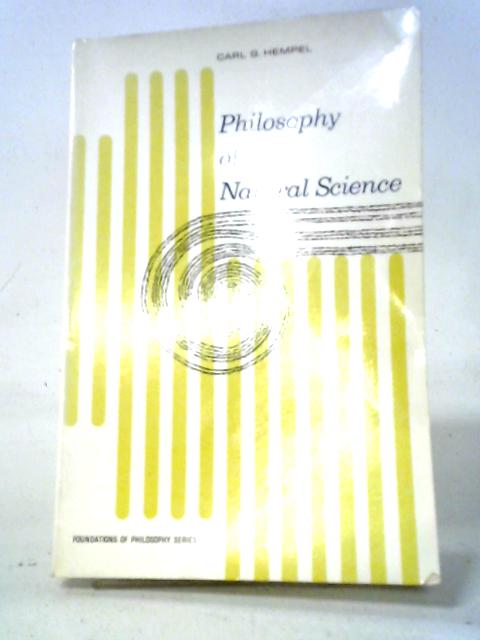 Philosophy of Natural Science By Carl G. Hempel