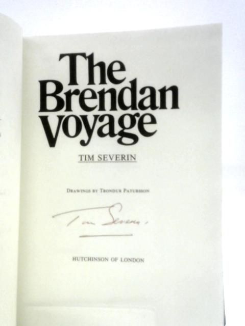 Brendan Voyage von Tim Severin