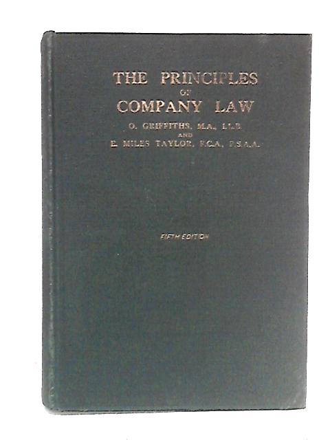 The Principles of Company Law By O. Griffiths