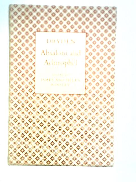 Absalom and Achitophel By John Dryden