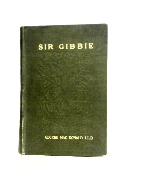 Sir Gibbie By George Mac Donald