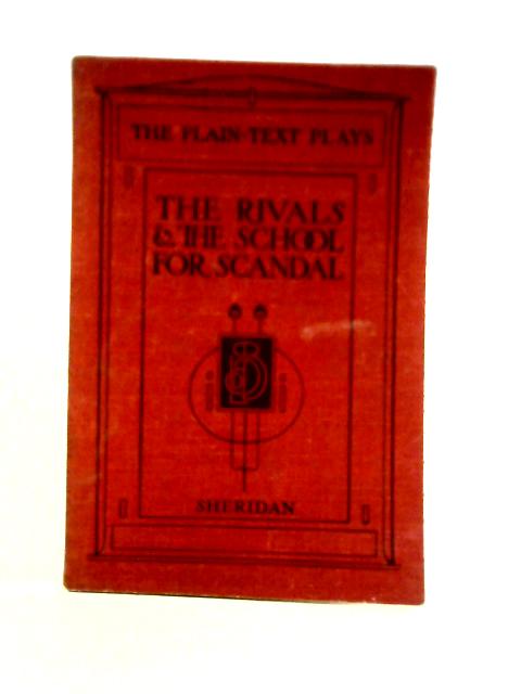 Rivals And School For Scandal von Richard Brinsley Sheridan
