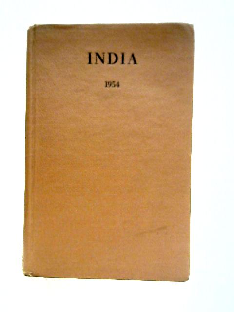India - A Reference Annual 1954 By Unstated