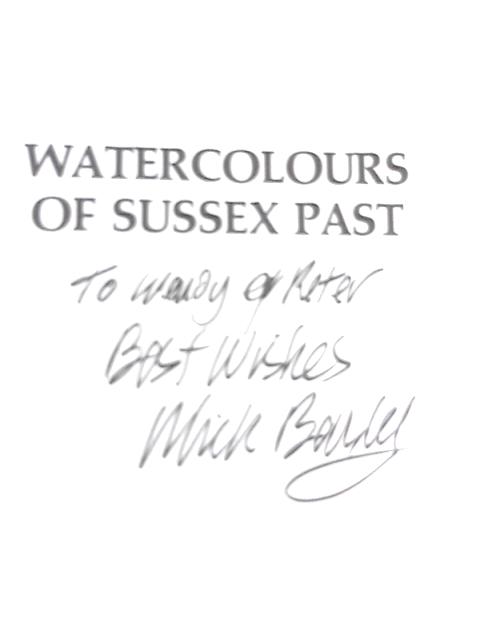 Watercolours of Sussex Past von Mick Bensley& Bob Copper