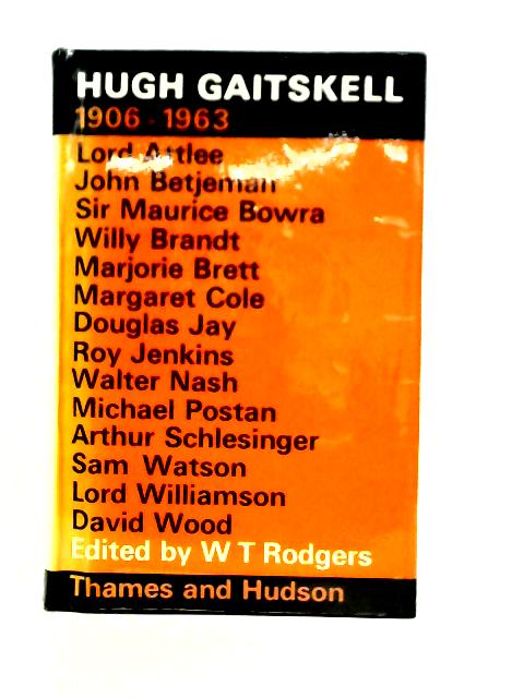 Hugh Gaitskell 1906-1963 von William Rodgers