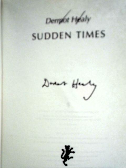 Sudden Times By Dermot Healy