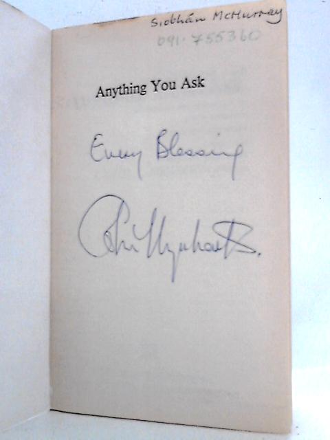 Anything You Ask By Colin Urquhart