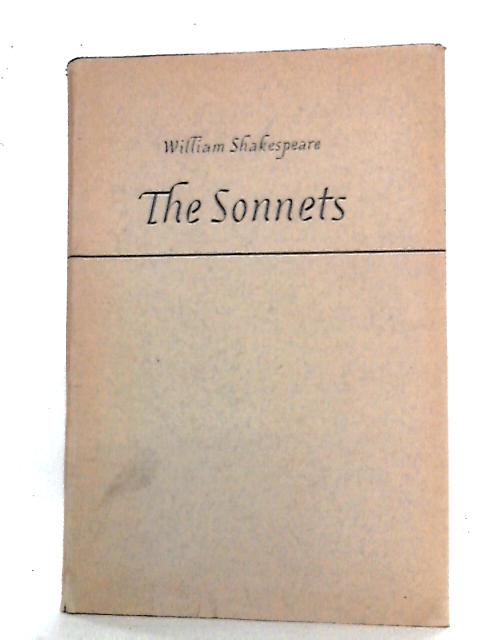 The Sonnets By William Shakespeare