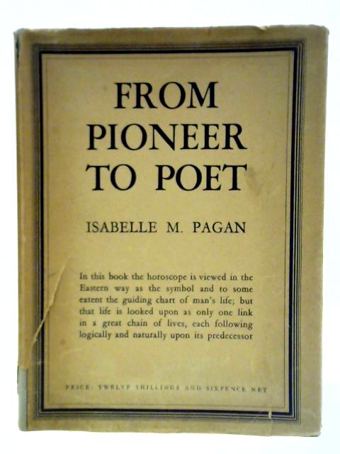 From Pioneer to Poet By Isabelle M. Pagan