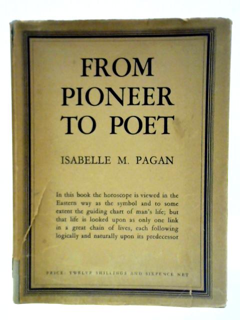 From Pioneer to Poet von Isabelle M. Pagan