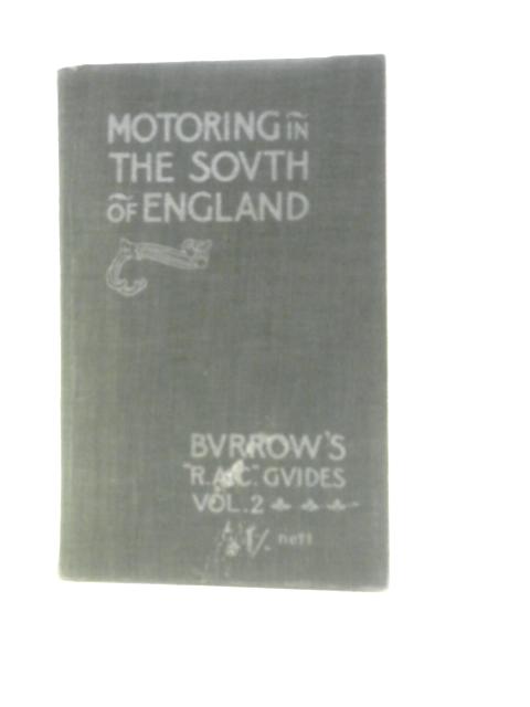 Motoring in the South of England, Vol. 2 par Unstated