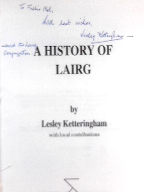 The History of Lairg By Lesley Ketteringham