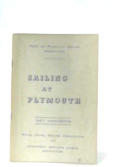 Sailing at Plymouth 1957 Handbook von Anon