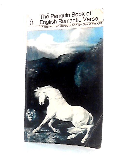 English Romantic Verse By David Wright Ed.