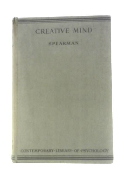 Creative Mind By C.Spearman