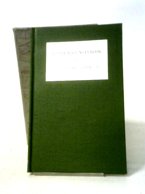 A Moulder's Notebook By James Butler