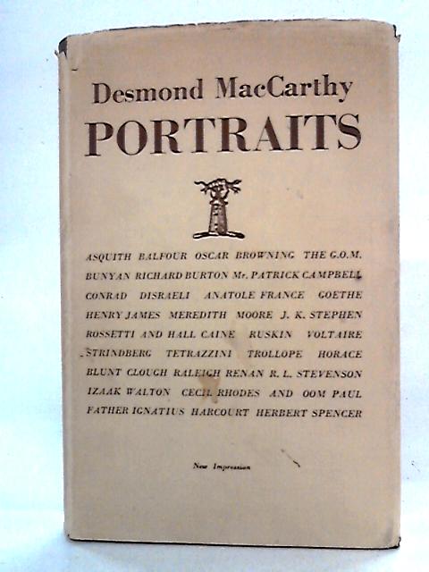 Portraits von Desmond MacCarthy