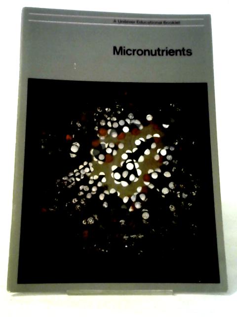 Micronutrients von R. J. Taylor