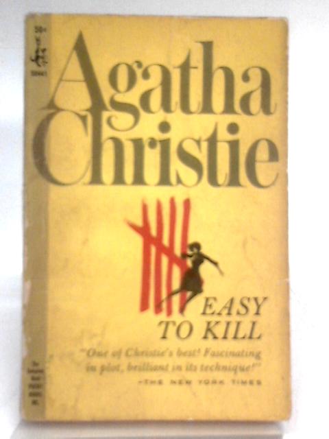 Easy to Kill By Agatha Christie