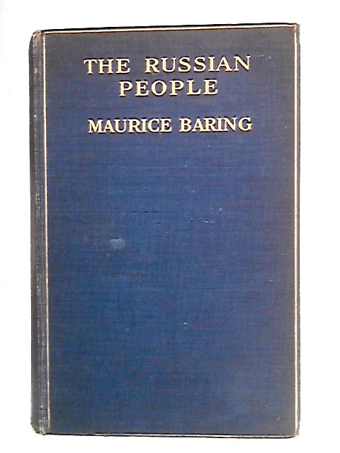 The Russian People By Maurice Baring