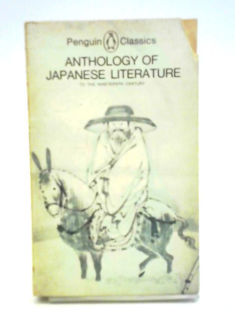 Anthology of Japanese Literature By Donald Keene