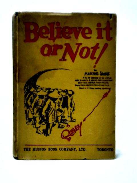 Believe It Or Nnot! von Ripley