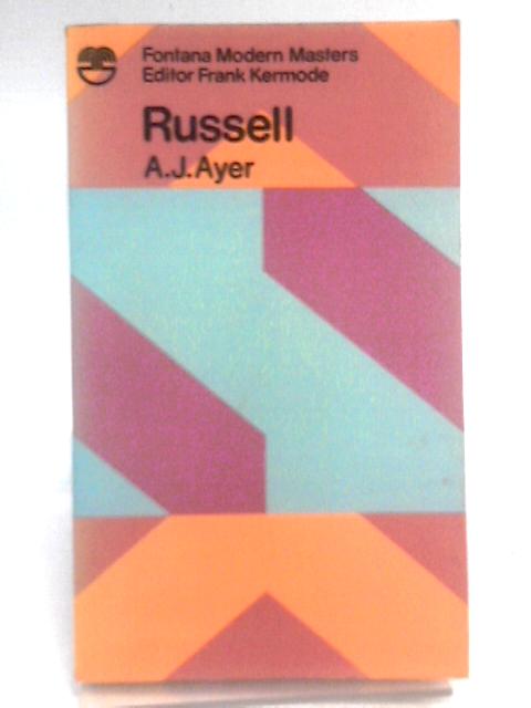 Russell By A J Ayer