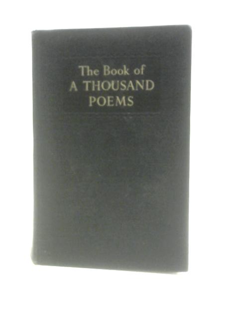 The Book of a Thousand Poems von Unstated