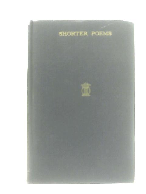 Shorter Poems von W. J. Alexander