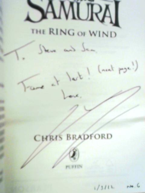 The Ring of Wind (Young Samurai, Book 7) By Chris Bradford