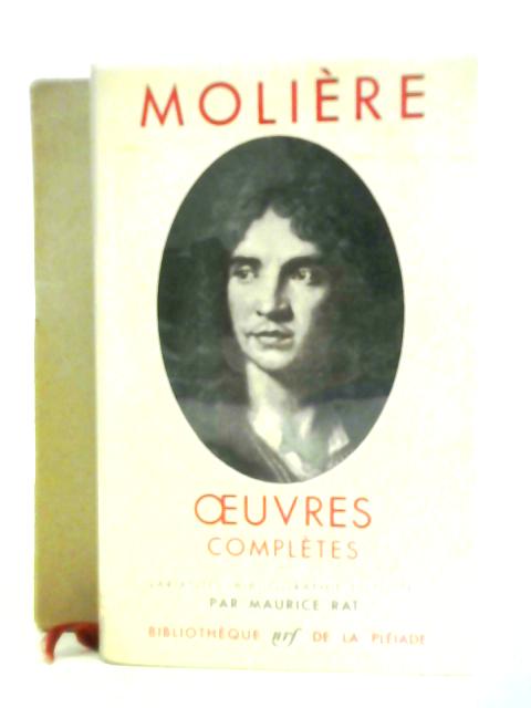 Oeuvres Completes I von Moliere