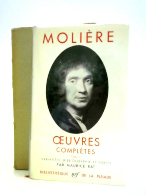 Oeuvres Completes II By Moliere