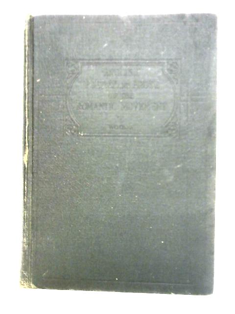 English Poetry and Prose of the Romantic Movement von George Benjamin Woods