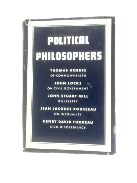 Political Philosophers By Various