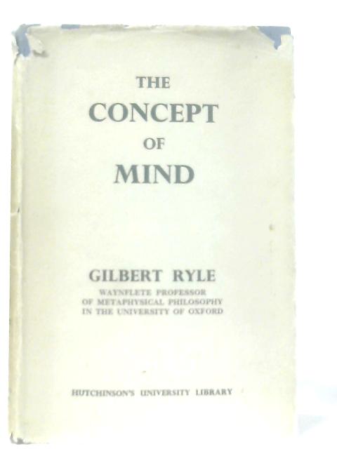 The Concept of Mind By Gilbert Ryle