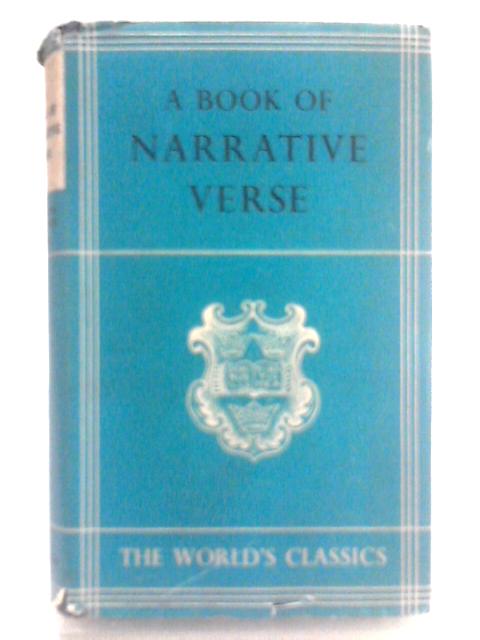 A Book of Narrative Verse von V. H. Collins (Ed.)