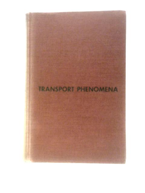 Transport Phenomena By R. Byron Bird Et Al.