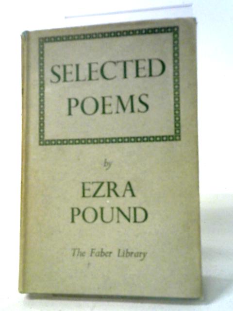 Selected Poems By Ezra Pound