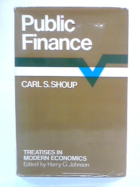 Public Finance By Carl S. Shoup