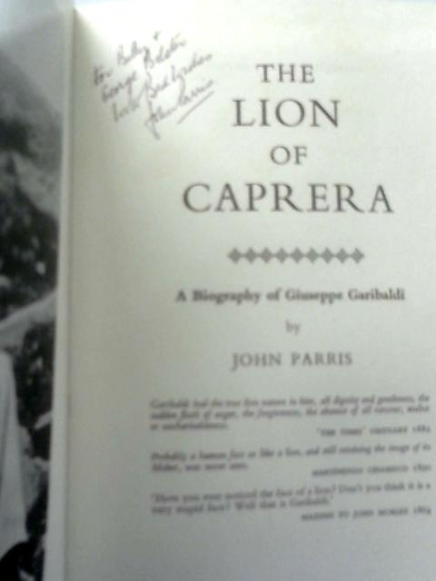 The Lion of Caprera von John Parris