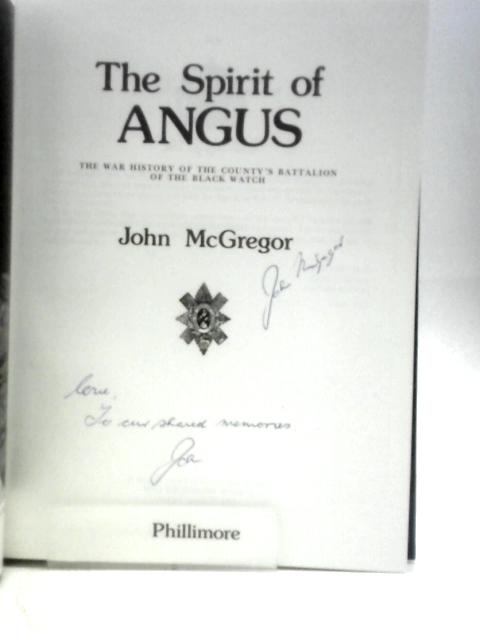 The Spirit of Angus By John McGregor