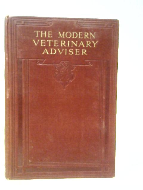 The Modern Veterinary Adviser. Vol.III von Professor Gerald Leighton