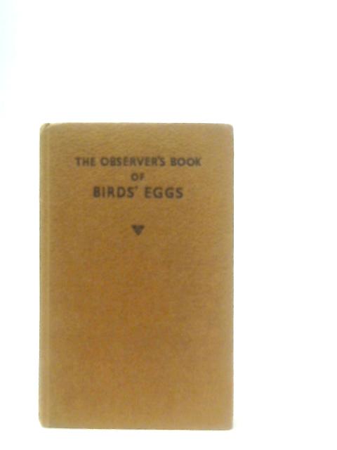 The Observer's Book Of Birds' Eggs By G. Evans