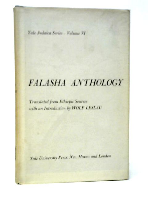 Falasha Anthology By Wolf Leslau