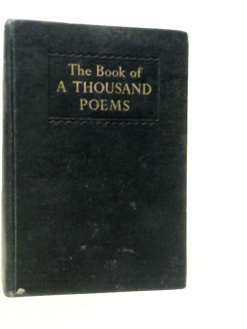 The Book of a Thousand Poems